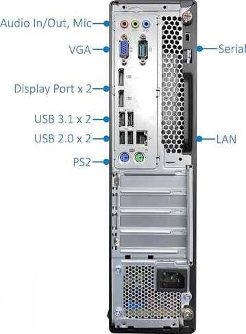 Lenovo Thinkcentre M710S SFF Desktop ، New 24 "FHD Monitor ، PC Gaming ، Intel Core 6th 3.7Ghz ، 16GB RAM ، 256GB SSD ، DP Cable ، RGB Keyboard & Mouse ، WIN11 Pro (READED) in Saudi Arabia