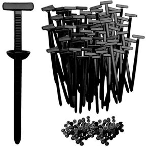 Nylon Universal Cable Tie Buckle,New Multifunctional Cable Tie Buckle for Car Daily Repair,Heavy Duty Self-Locking Nylon Zip Ties Holder,UV Resistant Zipties for Car Daily Auto Fixing (50pcs) in Saudi Arabia