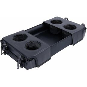 WONDERFOLD Flex Snack Tray for W4 Stroller Wagon with Convertible Cup Holders & Adjustable Sidewalls to Maximize Space, Easy to Install, Easy to Clean in Kuwait