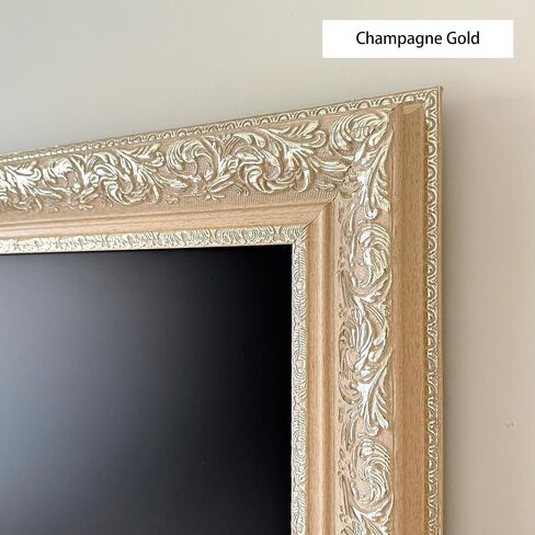 إطار تلفزيوني ذو طراز خمر أنيق متوافق فقط مع Samsung the Frame/Pro TV (32 '' ، 43 "، 50" ، 55 "، 65" ، 75 "85" ، 2021-2025 الإطار/2025 الإطار المحترف ، LS03A/B/C/D/FW) (الذهب العميق ، 55) in Saudi Arabia