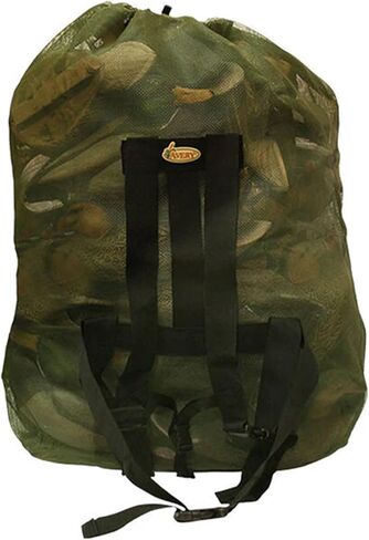 Avery Square Bottom Decoy Bag | Waterfowl Tote with Rigid Base for Easy Loading, Durable Vinyl-Coated Mesh & Adjustable Straps | Duck Hunting Gear Organizer in Saudi Arabia