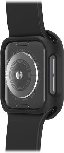 Otterbox Exo Edge Protection Case for Apple Watch 38mm - مدي صلب ، ملاءمة دقيقة ، مصد ناعم ، تصميم أنيق ، وصول كامل إلى الميزات - عبوات غير متاجر (أسود) in Saudi Arabia
