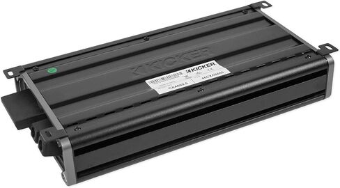 Kicker 46CXA6605T CXA660.5 660W 5 قنوات مضخم سيارة الفئة A/BwithClass D حزمة AMP مع Rockville RWK42 4 GAUGE 4 Chan Car AMP الأسلاك الأسلاك مجموعة الأسلاك (2) RCA'S in Saudi Arabia