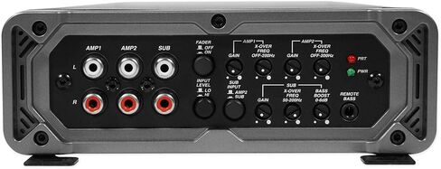 Kicker 46CXA6605T CXA660.5 660W 5 قنوات مضخم سيارة الفئة A/BwithClass D حزمة AMP مع Rockville RWK42 4 GAUGE 4 Chan Car AMP الأسلاك الأسلاك مجموعة الأسلاك (2) RCA'S in Saudi Arabia
