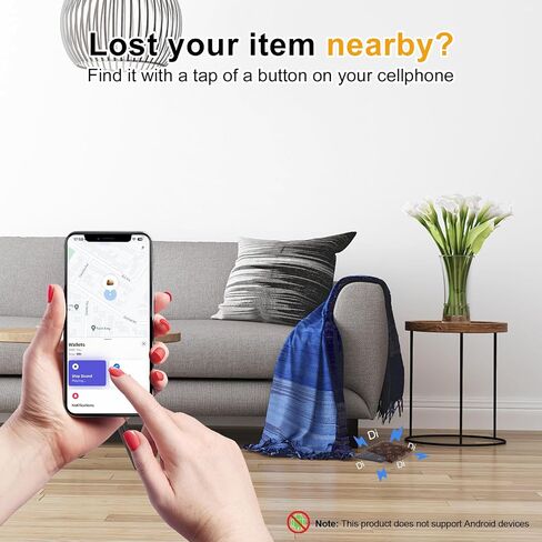 [Apple MFi Certified] LBPRT Air-Tag Card Rechargeable Wallet Tracker Thin 1.6mm 2 Pack, Smart Locator Work with Apple Find My (iOS Only, Android not Supported), Item Finder for Luggage Suitcase Bags. in Saudi Arabia