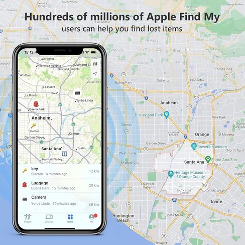 [Apple MFi Certified] LBPRT Air-Tag Card Rechargeable Wallet Tracker Thin 1.6mm 2 Pack, Smart Locator Work with Apple Find My (iOS Only, Android not Supported), Item Finder for Luggage Suitcase Bags. in Saudi Arabia