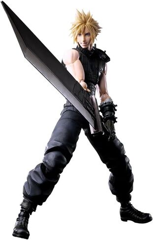 Square-Enix Final Fantasy VII Play Arts Kai Figurine Cloud Strife 27 cm in Saudi Arabia