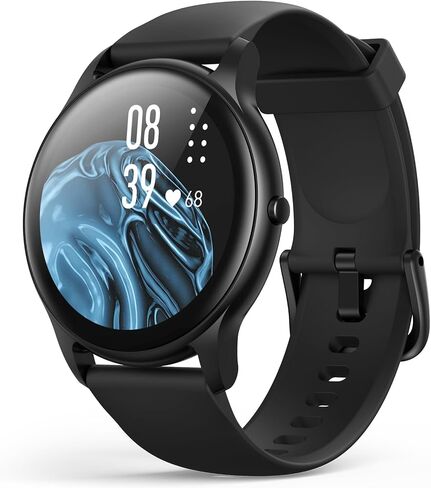 Agptek Smart Watch for Women ، 5ATM Waterproof Smartwatch للهواتف Android و iOS ، ومتعقب اللياقة البدنية مع أكثر من 100 أوضاع رياضية ، ومراقبة معدل ضربات القلب شاشة نوم ، وردي in Saudi Arabia