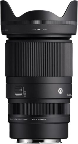 Sigma 16-300mm F3.5-6.7 DC OS العدسة المعاصرة للكاميرات Canon RF Lirrorless Compact All-in-One مع ضبط HLA Autofocus ، 6-Stop OS2 | حزمة مع Deco Gear Accessory Kit | الولايات المتحدة الأمريكية المعتمدة النموذج in Kuwait
