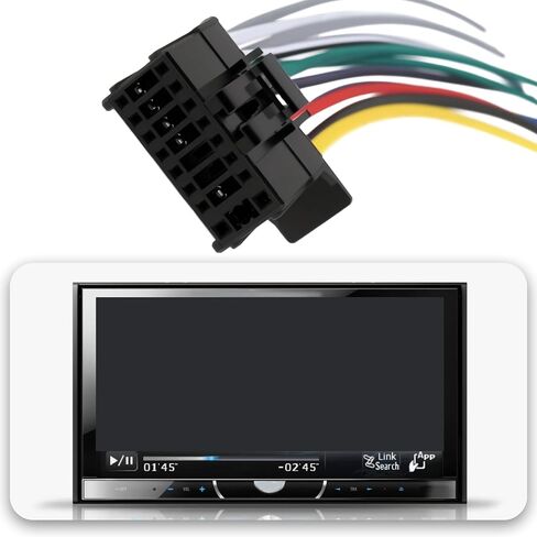 Radio Wiring Harness Car Audio Modification Power Cord Compatible with AVH-110BT AVH-120BT AVH-200EX AVH-201EX AVH-210EX in Saudi Arabia