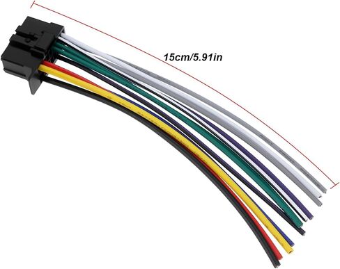 Radio Wiring Harness Car Audio Modification Power Cord Compatible with AVH-110BT AVH-120BT AVH-200EX AVH-201EX AVH-210EX in Saudi Arabia