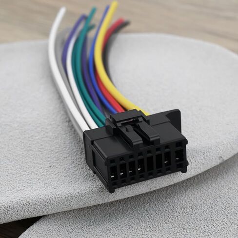 Radio Wiring Harness Car Audio Modification Power Cord Compatible with AVH-110BT AVH-120BT AVH-200EX AVH-201EX AVH-210EX in Saudi Arabia