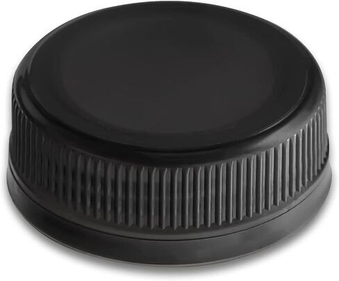 Bottle Caps Tamper Seal Lids Cap for Bottle Screw Cap Bottle Plastic Bottle Caps Juice Bottles Cap (pack of 100, Clear) in Kuwait