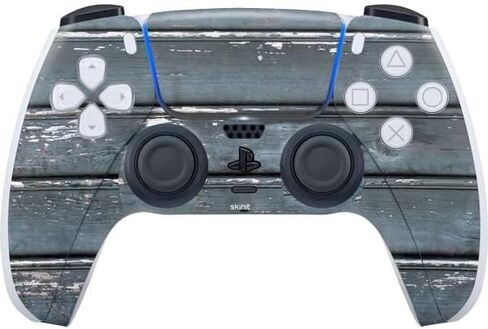 Skinit Decal Gaming Skin Compatible with PS5 Controller - Ebony Wood Design in Saudi Arabia