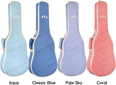 جيتار كوردوبا بروتيجي C1 ماتيز الكلاسيكي باللون المرجاني مع حقيبة أزعج من النايلون المعاد تدويره المطابق للألوان in Kuwait