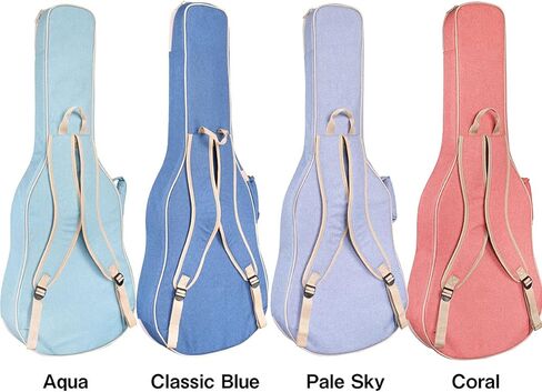 جيتار كوردوبا بروتيجي C1 ماتيز الكلاسيكي باللون المرجاني مع حقيبة أزعج من النايلون المعاد تدويره المطابق للألوان in Kuwait