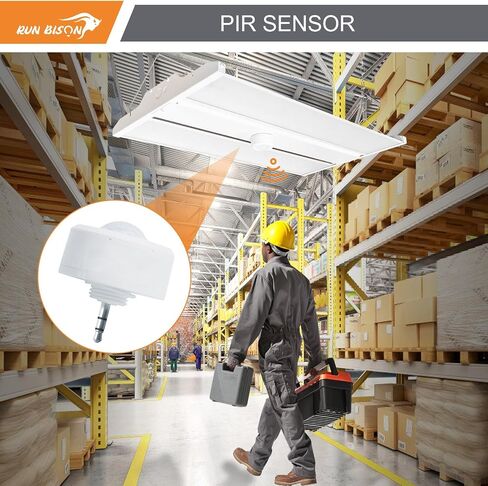مستشعر السقف PIR كاشف حركة الإشغال لضوء الخليج الخطي المرتفع LED ، سقف 40 قدم ومسقط قطر التثبيت على الحائط 50 قدم ، الصف التجاري/الصناعي ، 4 حزمة in Kuwait