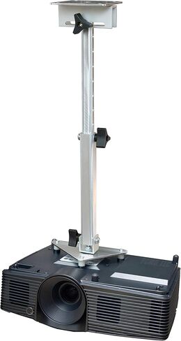 Projector Ceiling Mount Compatible with ViewSonic PX701-4K PX728-4K PX748-4K PX749-4K with Lateral Shift Coupling (Telescoping 13-20-Inch Extension) in Saudi Arabia
