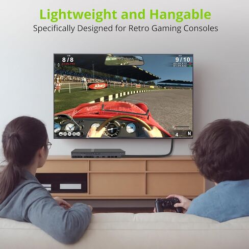 Linkfor PS2 إلى محول HDMI ، كابل HDMI ، مع 4: 3/16: 9 مفتاح نسبة العرض إلى ارتفاع الشاشة ، كابل HDMI لأجهزة PS2 و PS1 in Kuwait