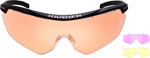 Randolph Eyewear Phantom 2.0 Shooting Glasses for Men or Women – Interchangeable Lens Protective Eyewear Shooting Glasses Set in Kuwait