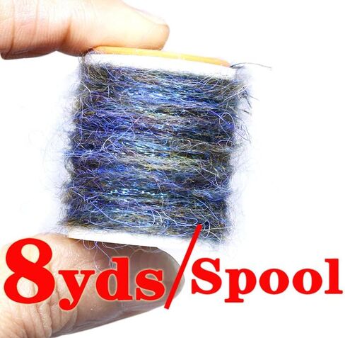 Pack of 5 Fishing Fly Tying Material Dirty Bug Yarn Mottled Dubbing Rope Line for Tying Shrimps Nymphs Caddis Flies in Saudi Arabia