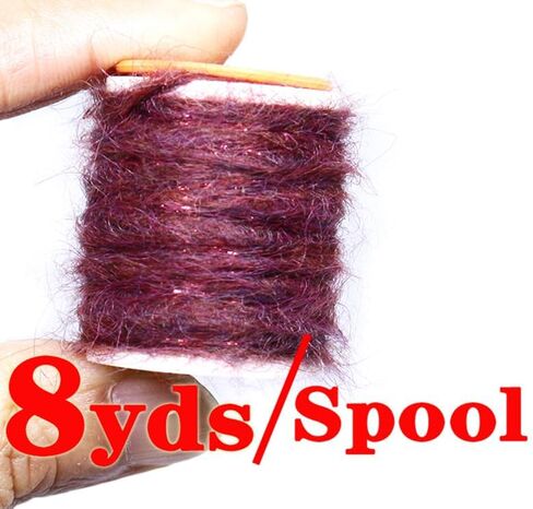 Pack of 5 Fishing Fly Tying Material Dirty Bug Yarn Mottled Dubbing Rope Line for Tying Shrimps Nymphs Caddis Flies in Saudi Arabia