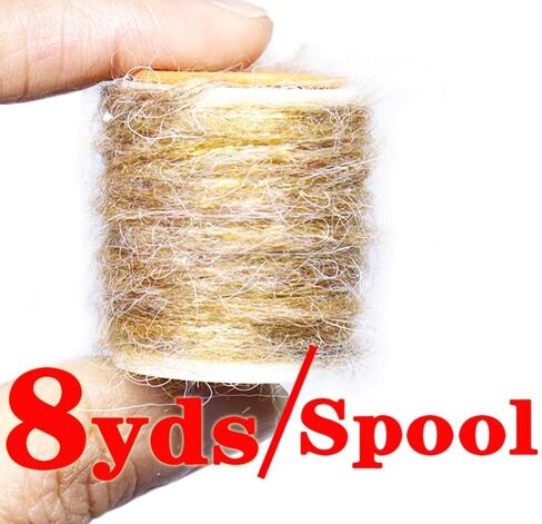 Pack of 5 Fishing Fly Tying Material Dirty Bug Yarn Mottled Dubbing Rope Line for Tying Shrimps Nymphs Caddis Flies in Saudi Arabia