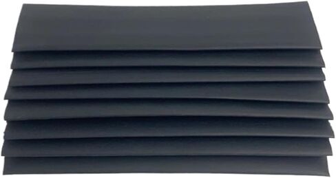 127pcs/الكثير من الحرارة أنابيب تقليص 7.28 م 2: 1 أسود أنبوب الكابل كابل الأذو in Saudi Arabia