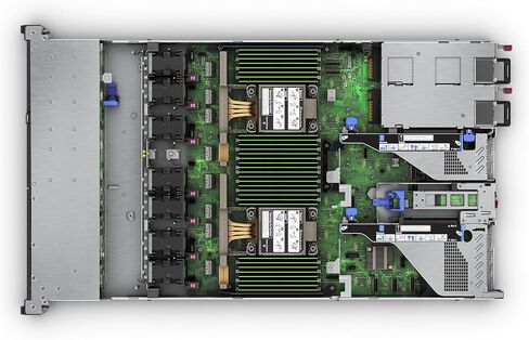Hewlett Packard Enterprise Proliant DL360 Gen11 Rack Server w/One Intel Xeon Silver 4410y Processor ، 2.0GHz ، 12C 1P 2X32GB-R 8SFF MR408I-O 2X960GB SSD 2X800W PS (HPE Smart Choice P83293-005) in Saudi Arabia