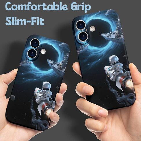 علبة هاتف رائد فضاء لطيف لـ iPhone XR Case للأولاد ، تصميم Cool Cartoon Rocket Design الفاخرة على غطاء حماية الكاميرا المتوافق مع حالات iPhone XR in Kuwait