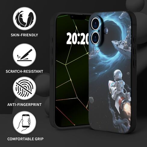 علبة هاتف رائد فضاء لطيف لـ iPhone XR Case للأولاد ، تصميم Cool Cartoon Rocket Design الفاخرة على غطاء حماية الكاميرا المتوافق مع حالات iPhone XR in Kuwait