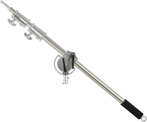 106cm-249cm Stainless Steel Cross arm Pole with Weight Bag Accessories Extension Pole Studio kit Light Stand(2.6M with Crossbar) in Saudi Arabia