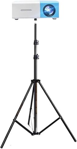 Projector Tripod, 82 Inch with Stretchable Aluminum Bracket, Height Adjustable, Multi-Function Stand in Saudi Arabia