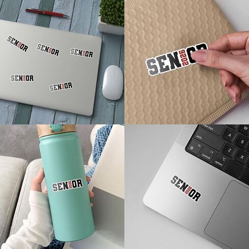 10Pcs Senior 2026 Sticker Pack Cute Girly High School Sticker for Student 2026 Senior Stickers Graduation Class of 2026 Gift College Student Decoration for Laptop Bottle Tablet Case Vehicles (S12, 3") in Saudi Arabia