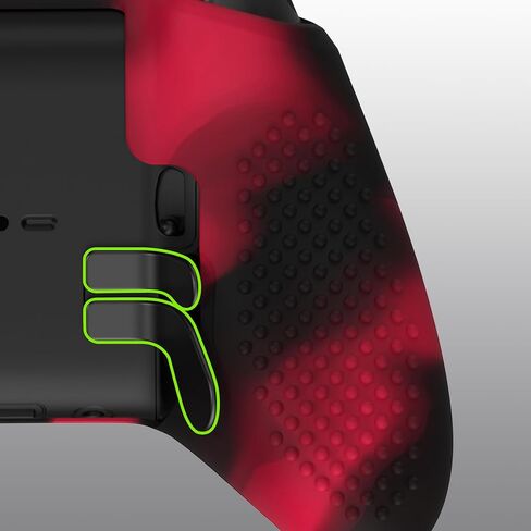 Playvital Playvital Black & Red Soft Soft Silicone Cover Skins for Xbox One Elite Controller Series 2 ، حالة وقائية مخصصة لوحدة تحكم Core Series 2 in Saudi Arabia