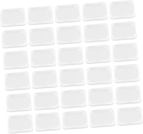POPETPOP Transparent Card Cases Memory Storage Holders Organizers Protective Boxes for Sim Jewelry Safe Storage with Environment Friendly PP Material in Saudi Arabia