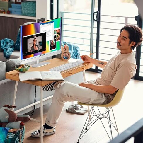 HP 2026 Essential 27 Business All-in-One PC with Next Gen AI Support, 27" FHD Touch, Intel Core Ultra 7 255U, 32GB DDR5 RAM, 1TB SSD, Wi-Fi 6, W11H, Wired KB & M, Bundle with 64GB Flash Drive in Saudi Arabia