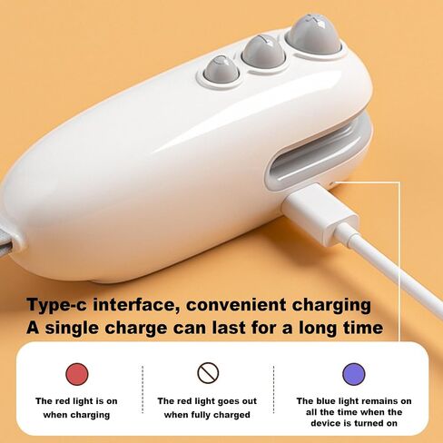 Mini Bag Sealer with Cutter and Magnet 2 in 1 Mini Bag Sealer Portable Handheld Rechargeable Thermal Vacuum Food Sealer for Plastic Bag Snack and Food Storage in Saudi Arabia