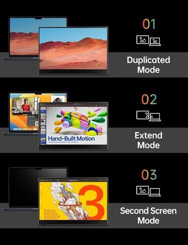 VILVA Portable-Monitor-for-Laptop - 15.6'' 1080P FHD IPS Display USB-C HDMI Portable Monitor for Laptop with Cover and Speakers External Monitor for Laptop/PC/Mac/Phone/Xbox Switch/PS4/ in Saudi Arabia