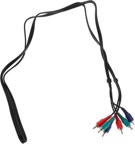 Mipcase Audio Video Composite Cable Male to Male Durable Component Video Line for DVD to Tv Connection Wide Compatibility with Various Devices Enhanced Picture Quality in Saudi Arabia