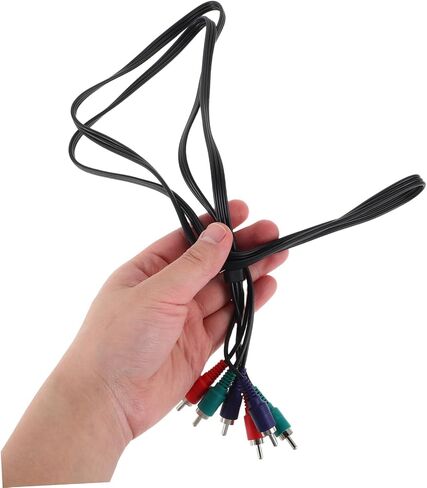 Mipcase Audio Video Composite Cable Male to Male Durable Component Video Line for DVD to Tv Connection Wide Compatibility with Various Devices Enhanced Picture Quality in Saudi Arabia