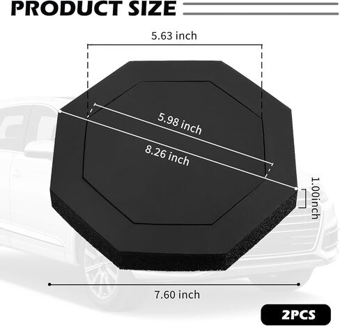 2PCS Speaker Foam Rings,Self Adhesive 6x9 Speaker Baffles with Foam Base Pad for Better Car Speakers Sound,Universal Car Accessories Foams Speakers Rings for Cars,Truck,SUV in Saudi Arabia