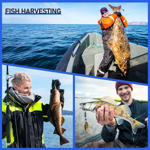 Telescopic Fishing Rod and Reel Combo Kit, 2PACK 6.9FT Carbon Fiber Collapsible Rods, Spinning Reels, Lures and Carrier Bag, Saltwater & Freshwater Travel Fishing Gear for Adults in Kuwait