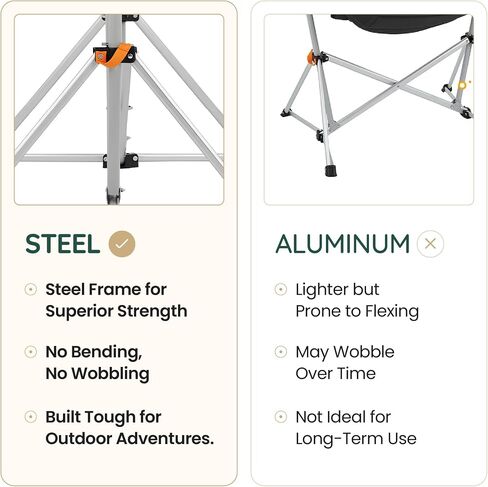 Hammock Camping Chair – Folding Swing Chair with Headrest & Cup Holder, 300 lbs Support, Breathable Mesh, Portable & Lightweight for Outdoor, Camping, Fishing, Patio & Travel in Saudi Arabia