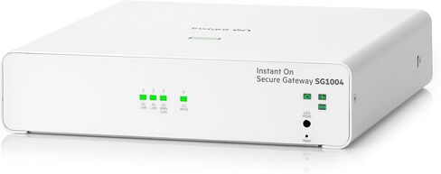 HPE Networking Estant on Secure Gateway SG1004 4-Port 1G Gateway Smart-Managed ، 4x 1GBase-T ، US Cord (S0G33A#ABA) in Saudi Arabia
