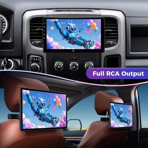 10 "سيارات راديو ستيريو ل Dodge RAM Pickup Truck 1500 2500 3500 2013 2014 2015 2015 2017 2018 مع Camera Carroid Android Bluetooth Mirroring Touch GPS Mavigation Unit in Saudi Arabia