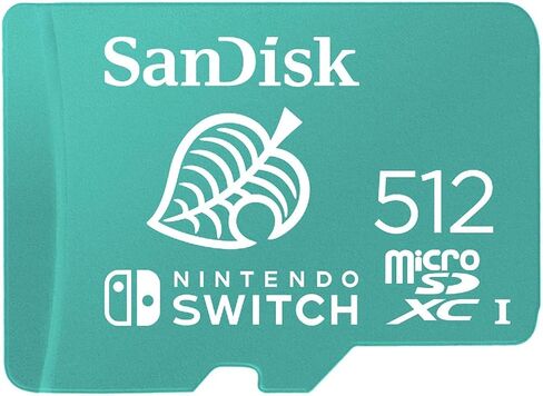 SanDisk 512GB Nintendo Switch Memory Card 2 Pack - Micro SD Cards for Switch Lite & Switch (SDSQXAO-512G-GNCZN) Bundle with (1) MicroSDXC Card Reader in Saudi Arabia