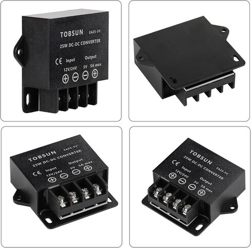 DC 12V 24V to 5V 10A 50W Power Converter Step Down Reducer 12V Regulator in Kuwait