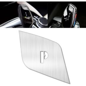 Xotic Tech Gear Shift Knob P غطاء زر وقوف السيارات متوافق مع BMW 1 2 3 4 5 7 X3 X5 X6 Series F20 F21 F22 F23 F30 F31 F34 F32 F33 F36 F10 F11 F06 F12 F13 F25 F26 F15 F16 (النمط الأحمر B)