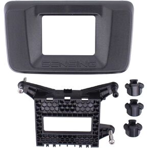 MOTOKU Front Bumper Distance Sensor Milliwave Radar Cover with Cruise Sensor Control Body Bracket Base and Radar Alignment Mounting Clips Kit for Accord 2018-2022